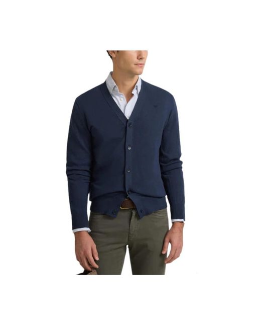 Cardigans Silbon de hombre de color Blue