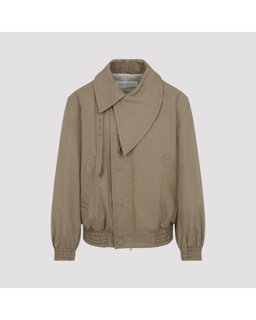 Dries Van Noten Green Bomber Jackets for men