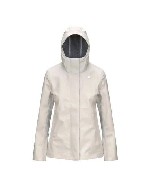 Rain Jackets K-Way de color Gray