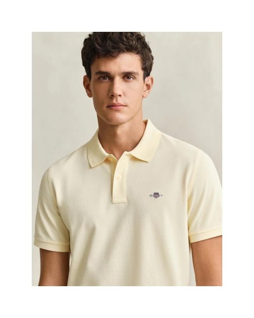 Gant Natural Polo Shirts for men
