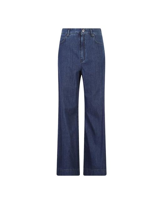 Weekend by Maxmara Blue Wide Jeans