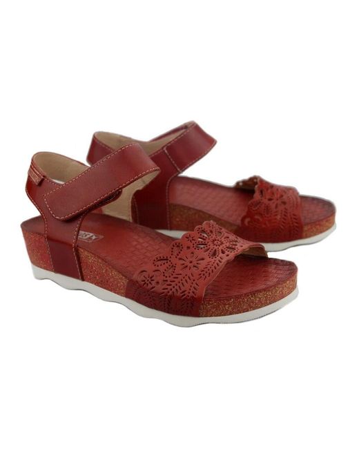 Pikolinos Red Sandals