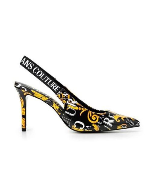 Versace Jeans Couture Metallic Heels