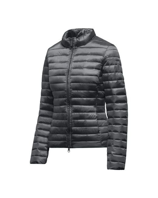 Bright nylon jacket with synthetic padding Bomboogie de color Black