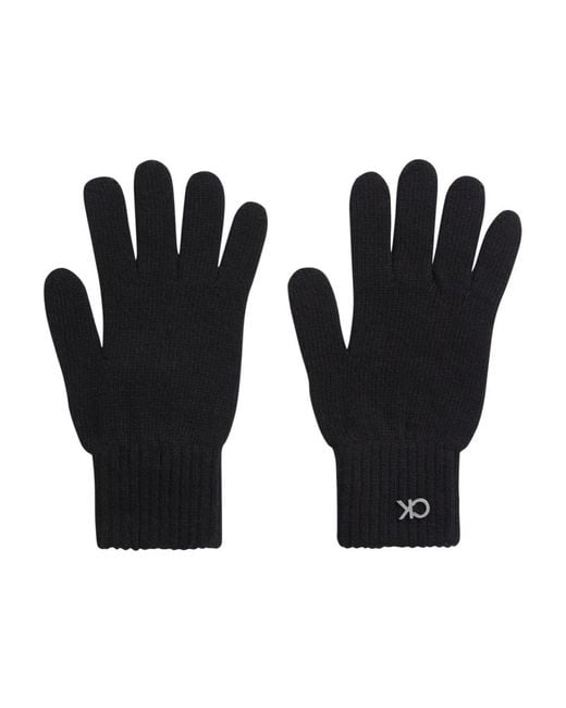 Calvin Klein Black Gloves