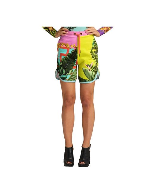 carlo colucci Green Casual Shorts