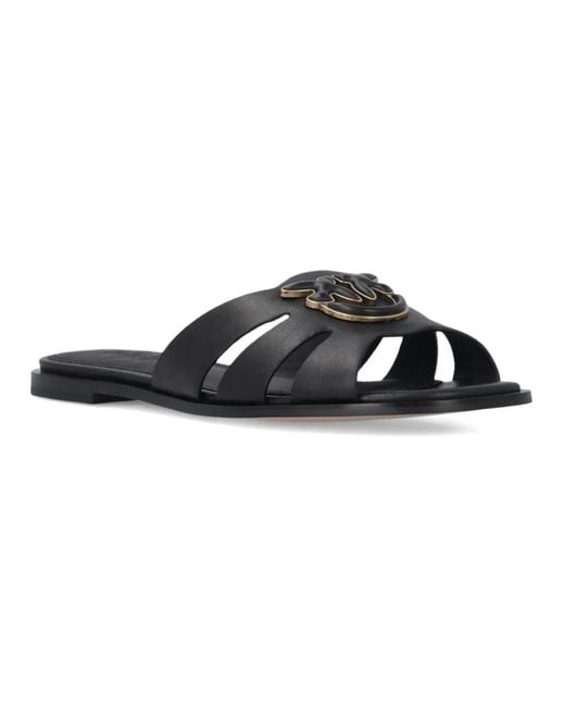 Pinko Black Sliders