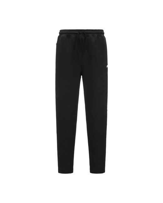K-Way Black Sweatpants for men