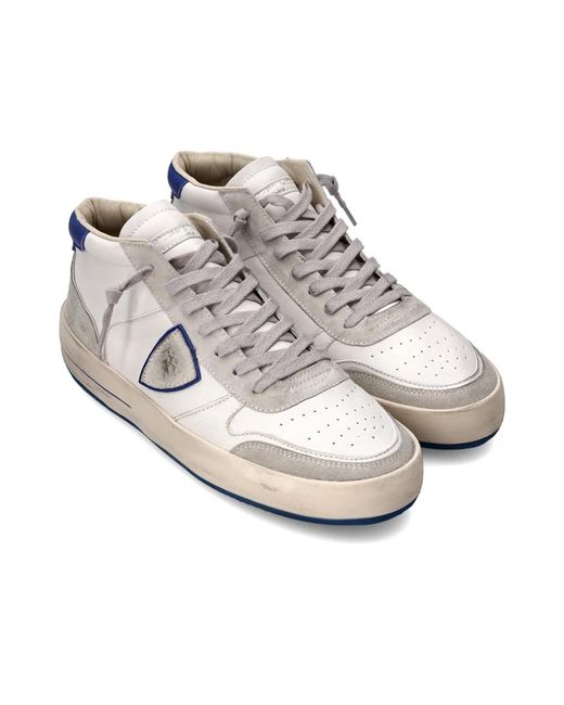 Philippe Model White Sneakers for men