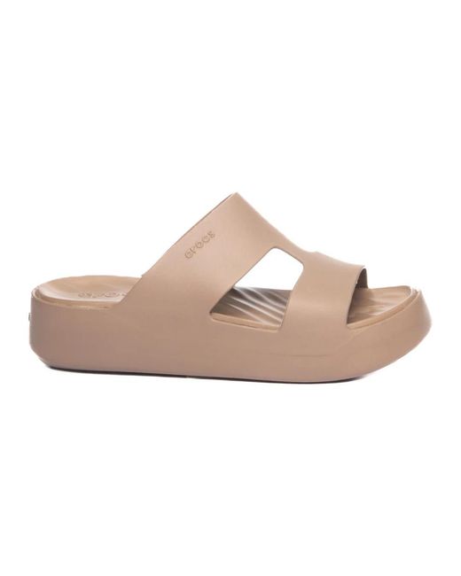 Sliders CROCSTM en coloris Pink