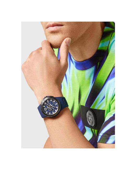 Philipp Plein Thunderstorm Chrono in Blue für Herren