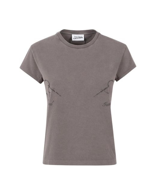 Jean Paul Gaultier Gray T-Shirts