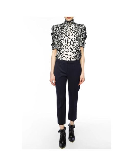 Michael Kors Overhemden ,Zwart ,Blouse Overhemd in het Black