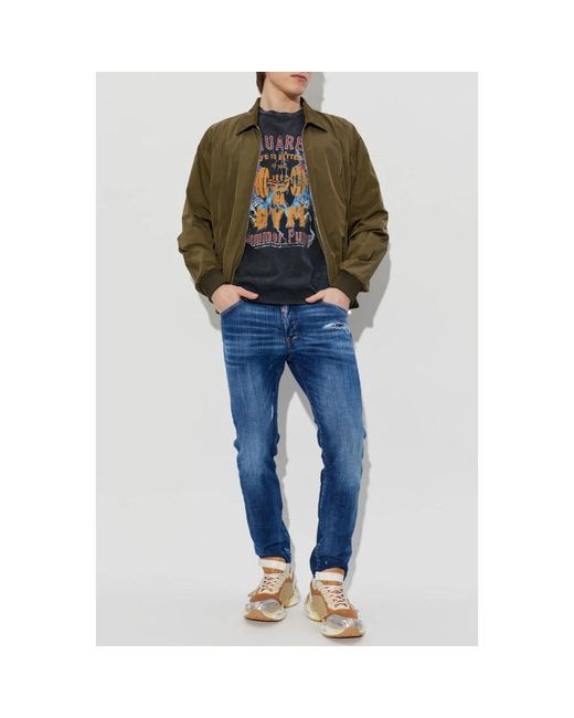 Bomber Jackets DSquared² pour homme en coloris Green