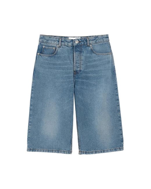AMI Denim Shorts in het Blue voor heren