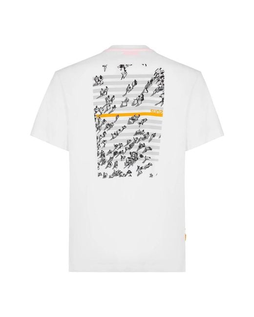Suns White Sneakers for men