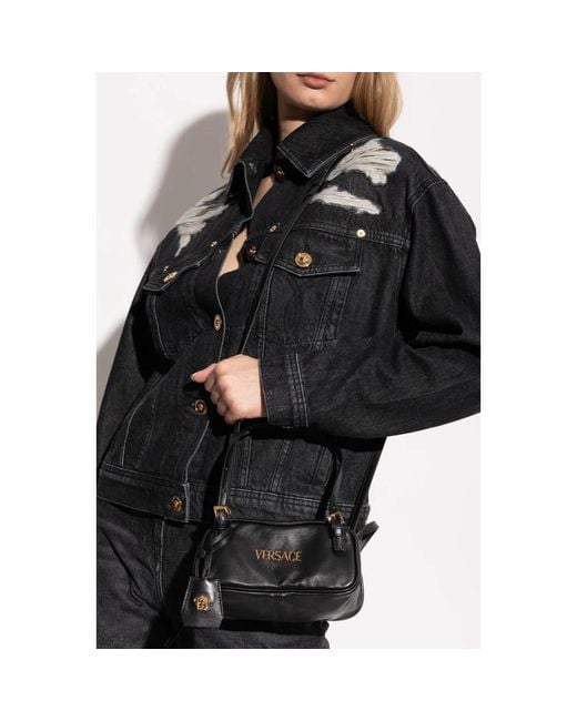 Versace Black Handbags