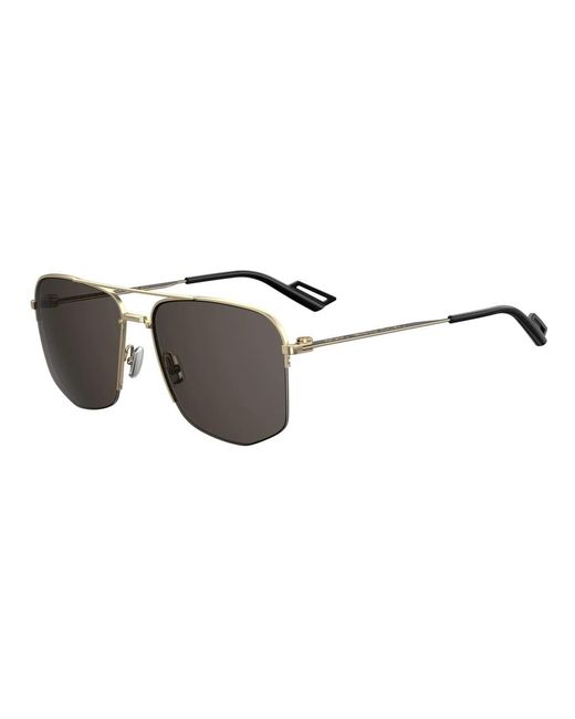 Dior Gold/graue sonnenbrille 180 in Black für Herren