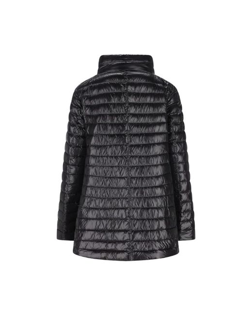 Herno Jassen ,Zwart ,Reversible Donsjas in het Black