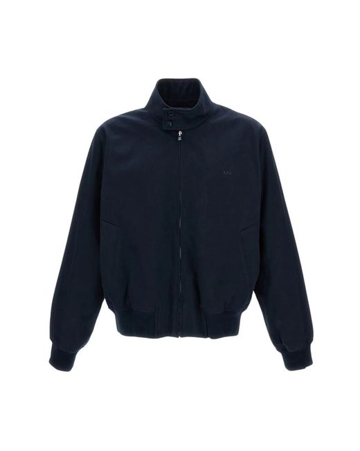 A.P.C. Zipped Jacket in het Blue voor heren