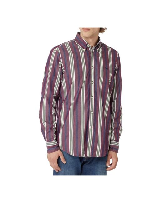 Harmont & Blaine Purple Formal Shirts for men