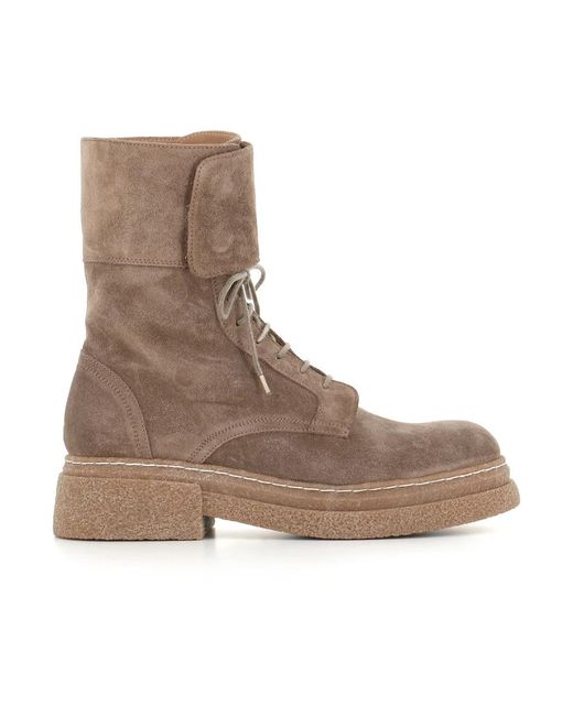 Alberto Fasciani Brown Lace-Up Boots
