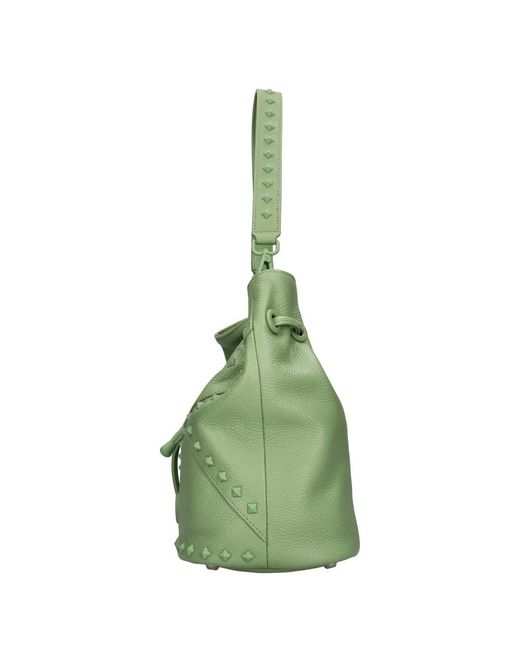 La Carrie Green Bucket Bags