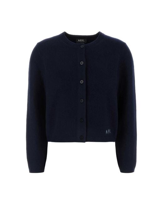 A.P.C. Cardigans in het Blue