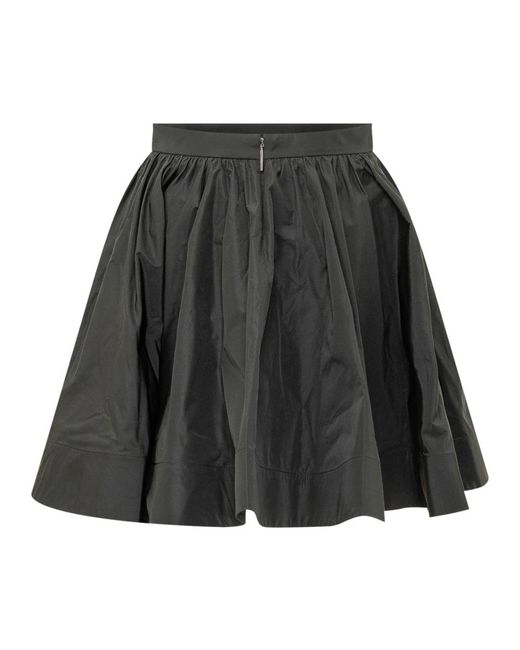 MSGM Black Short Skirts