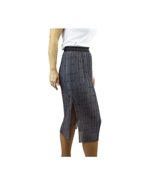 Midi Skirts Pepe Jeans de color Blue