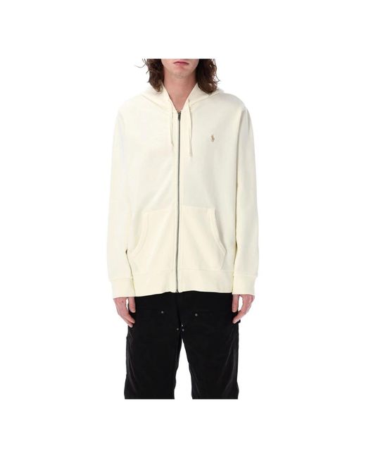 Polo Ralph Lauren White Zip-Throughs for men