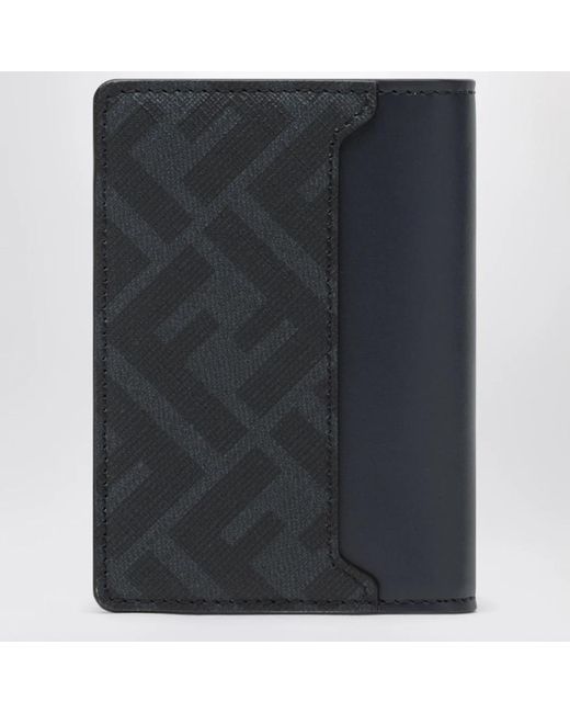 Fendi Vertical Card Case in Blue für Herren