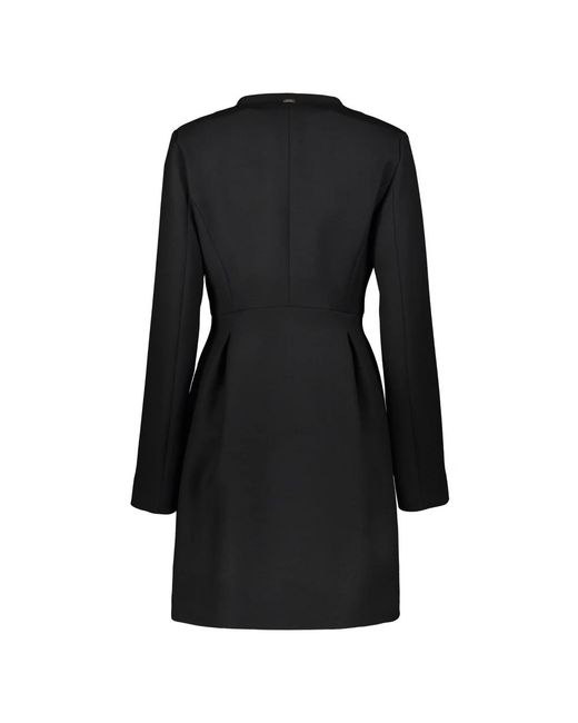 Single-Breasted Coats Herno de color Black