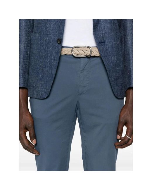 Incotex Broeken ,Blauw ,Chinos in het Blue voor heren
