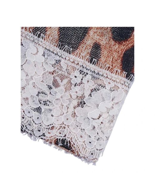 Ermanno Scervino Metallic Scarves