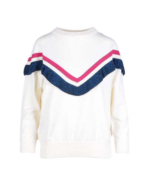 Ballantyne Round-Neck Knitwear in het Blue