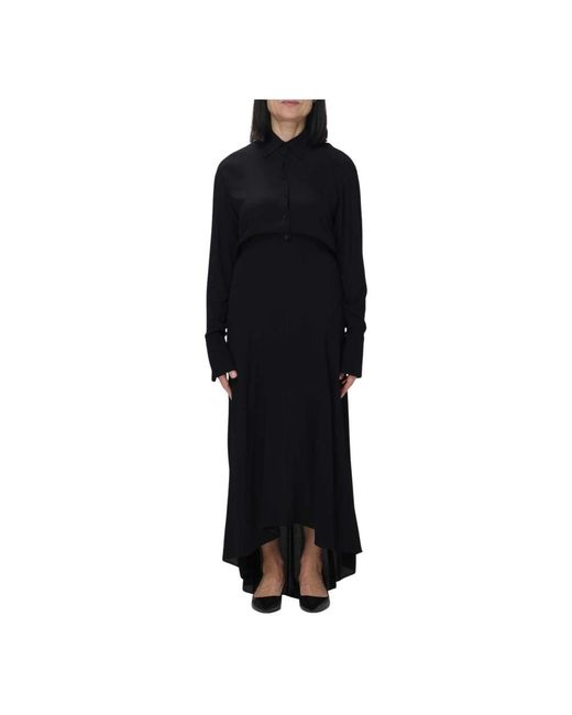Patrizia Pepe Black Maxi Dresses