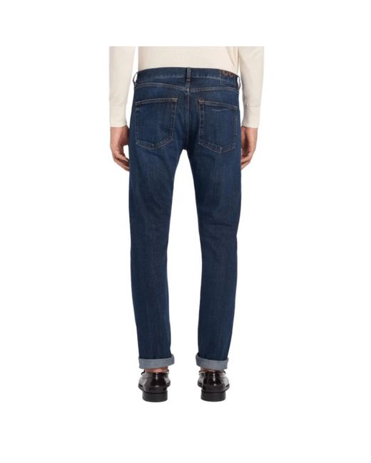 Dondup Blue Slim-Fit Jeans for men