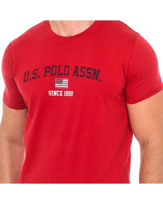 U.S. POLO ASSN. Red T-Shirts for men