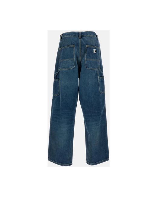 Carhartt Blue Straight Jeans