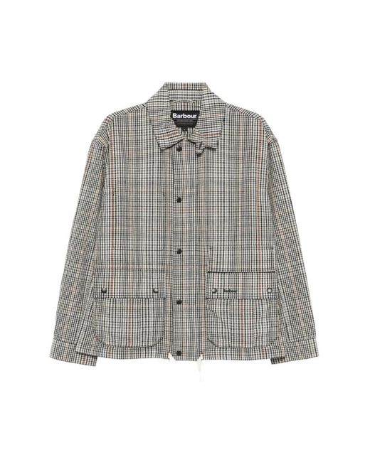 Barbour Light Jassen in het Gray voor heren