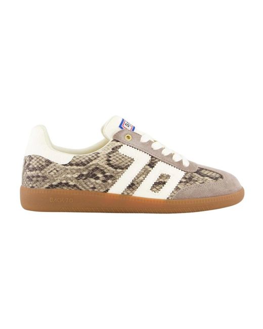 Back70 White Schlange Cloud Sneakers