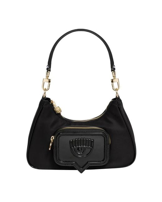 Chiara Ferragni Black Shoulder Bags