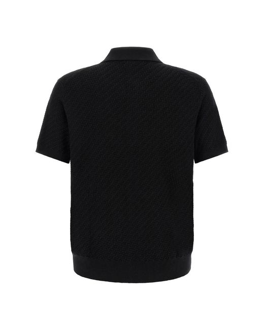 Brioni Black Polo Shirts for men