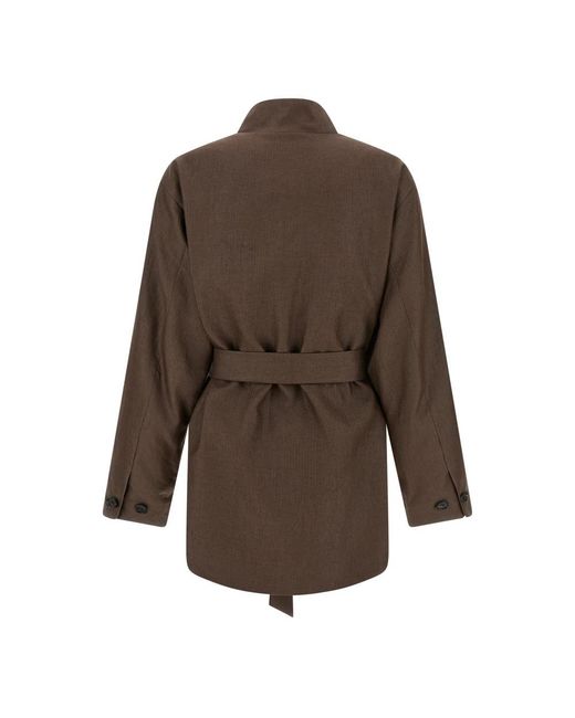 Kiton Brown Kimonos