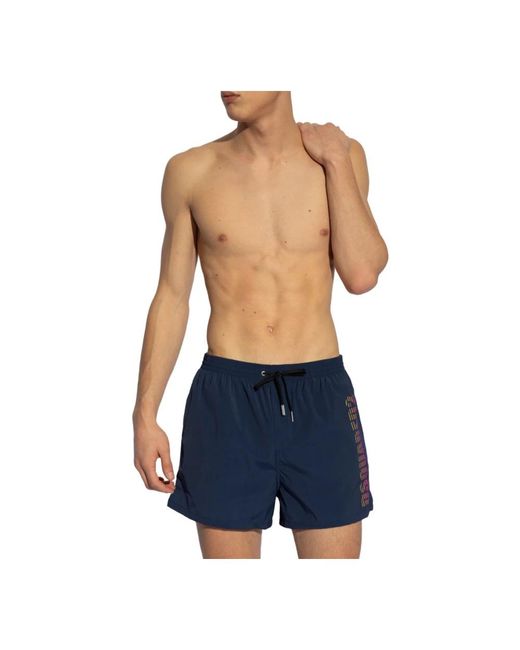 DSquared² Blue Beachwear for men