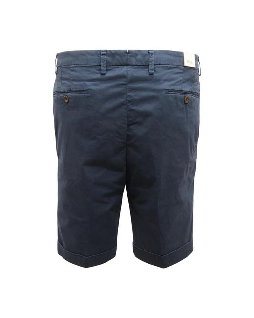 BRIGLIA Blue Casual Shorts for men