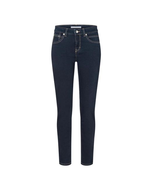 M·a·c Blue Slim fit denim jeans