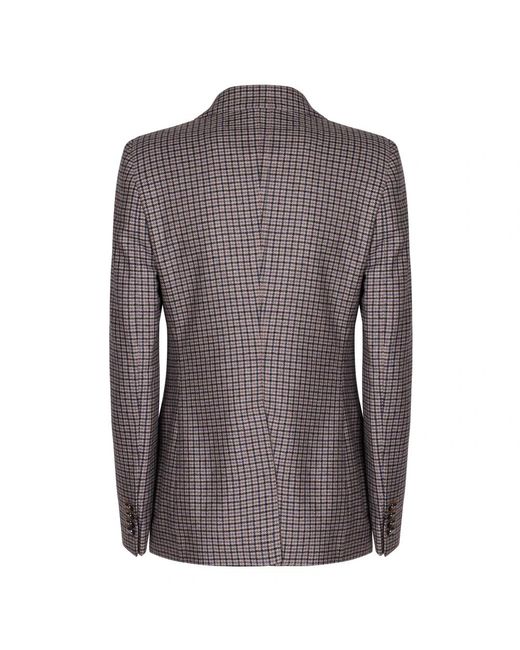 Tagliatore Jassen ,Veelkleurig ,Wol J-Parigi 12B Jacket in het Brown