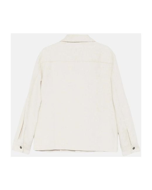 Amaranto White Light Jackets for men
